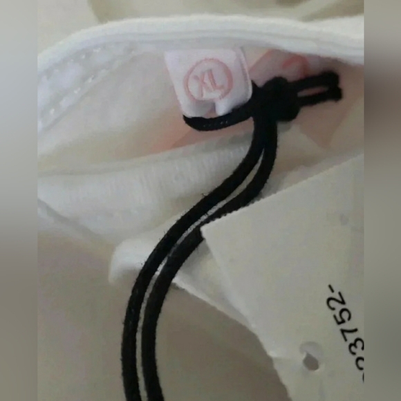 Boho Wide Leg Boilersuit XL White Cotton Sculpting Panel Cropped New - Picture 4 of 10